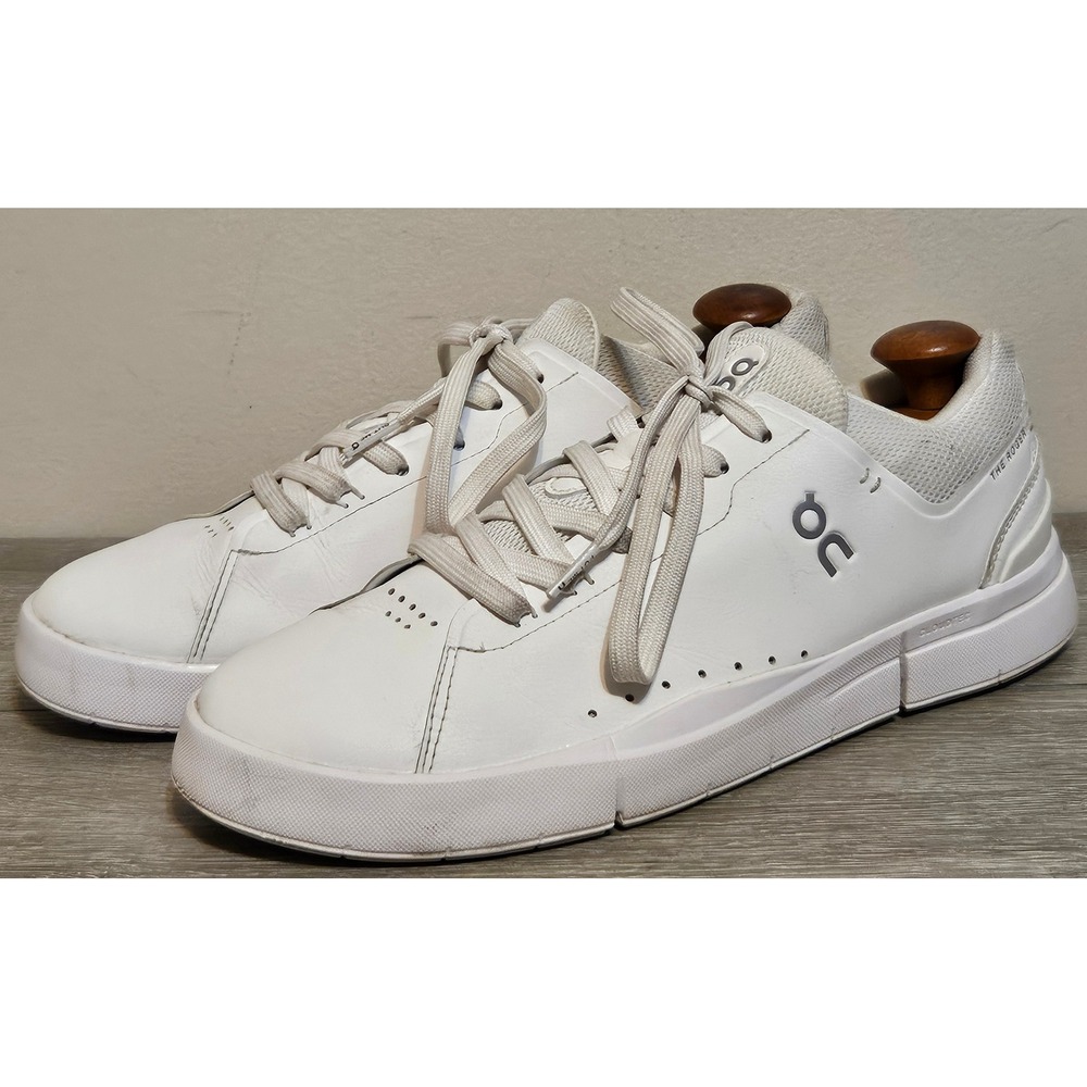 On Running Cloudnova Leather Sneakers in White